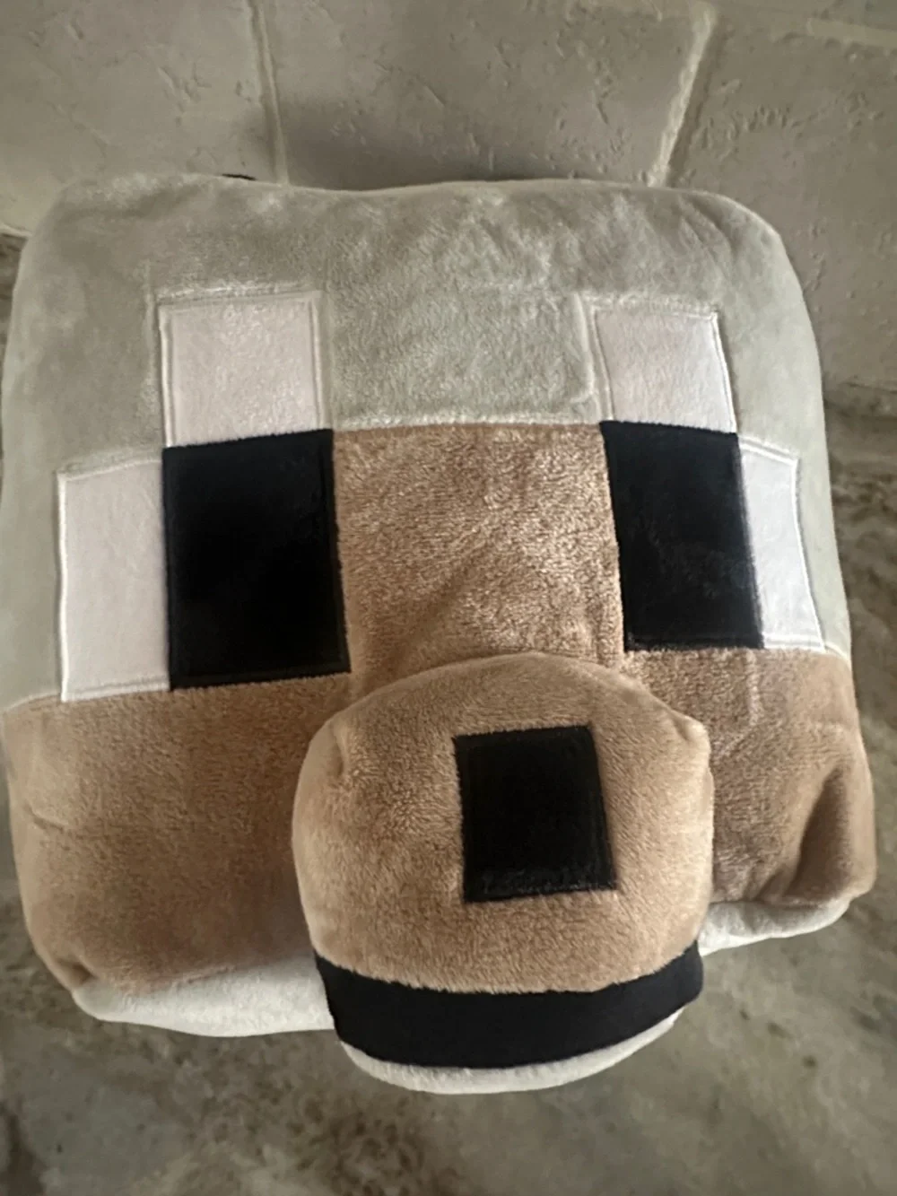 Minecraft Wolf Plush Backpack